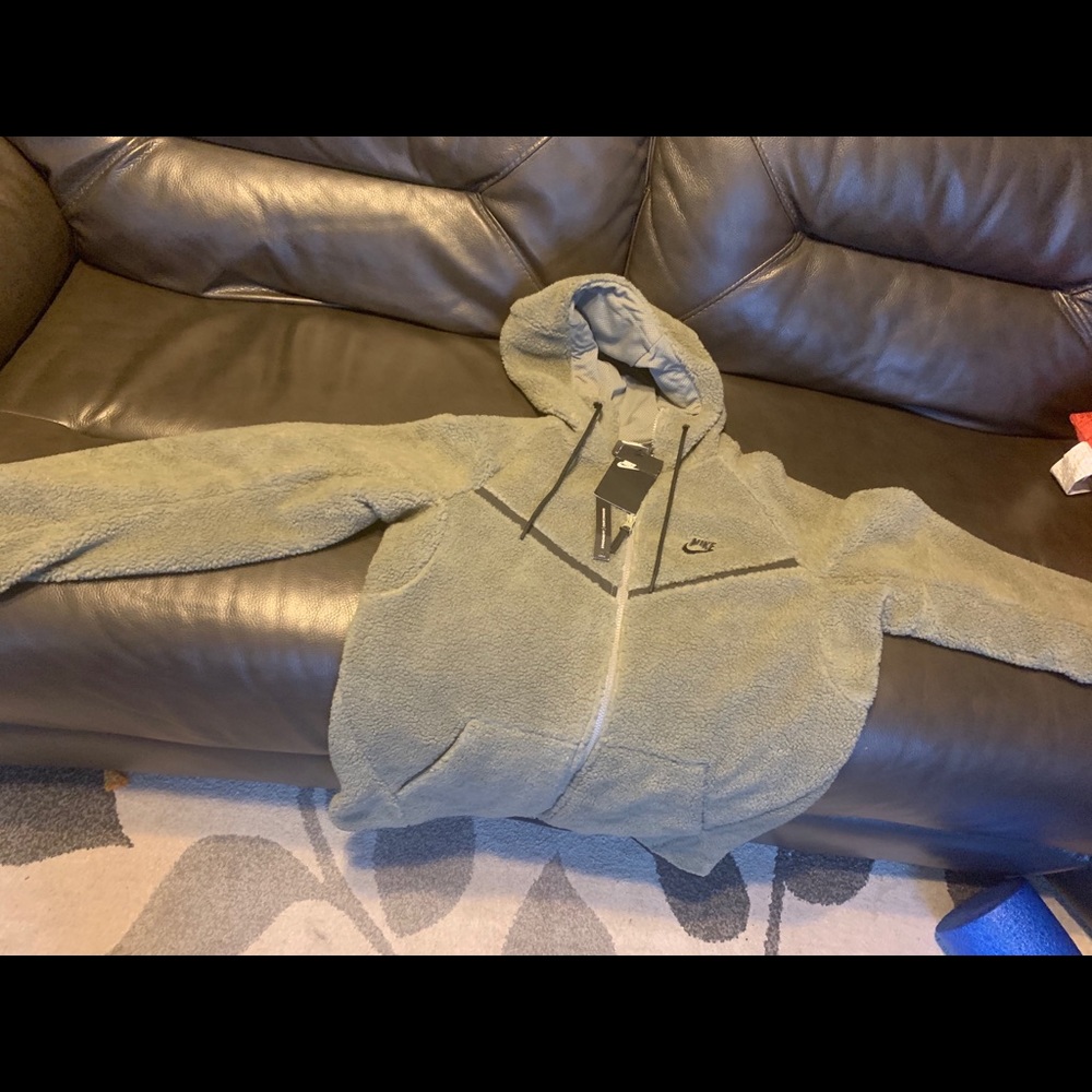 Nike fur jacket